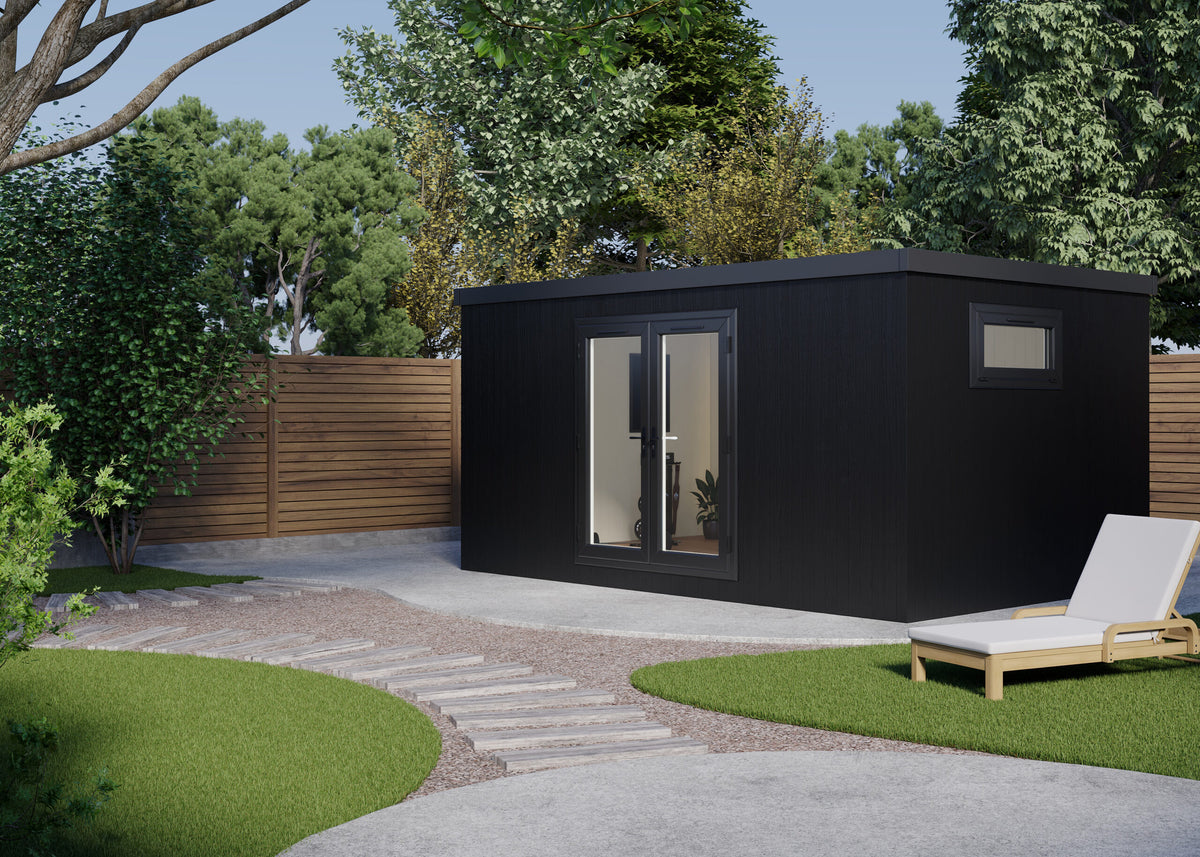 Pent Haus 4.8m x 3.2m Granite insulated garden room