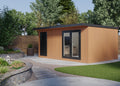 Pent Haus 5.4m x 3.8m Cedar insulated garden room