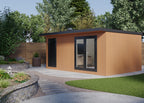 Pent Haus 5.4m x 3.8m Cedar insulated garden room