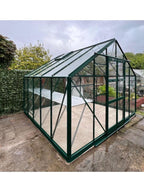 Elite Supreme Greenhouse – 10x10 interior with diamond staging