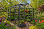 Elite Sanctuary 8 Greenhouse – graphite finish