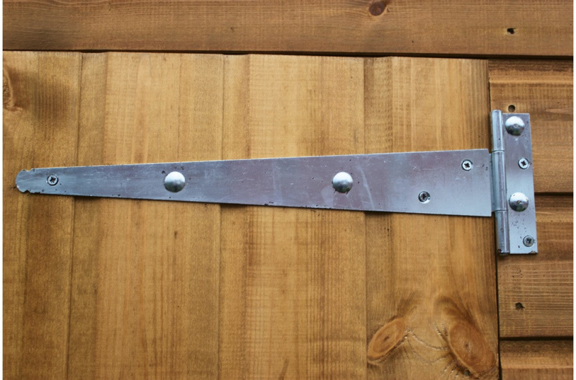 Shedlands Security Pent Shed – tamper-resistant security hinges feature