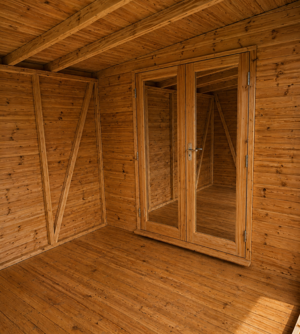 TGB Sovereign Brighton Contemporary Alfresco Summerhouse – interior view