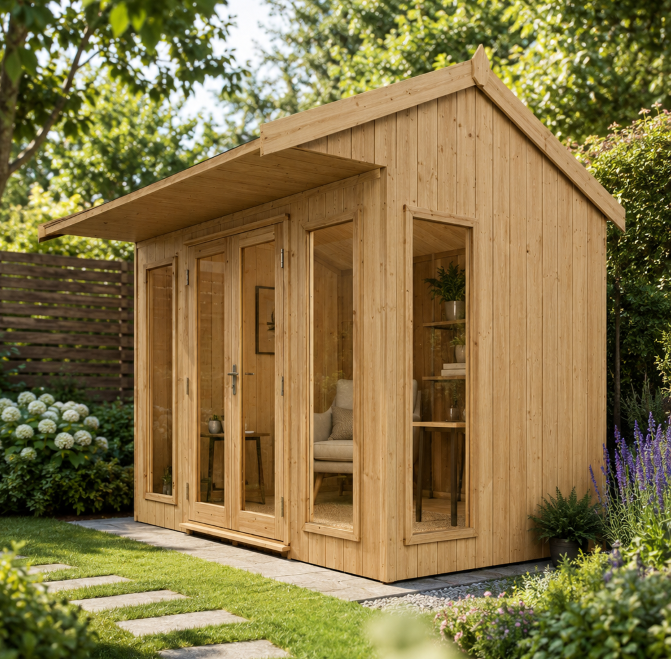 TGB Sovereign Bristol Apent Premium Summerhouse – exterior view