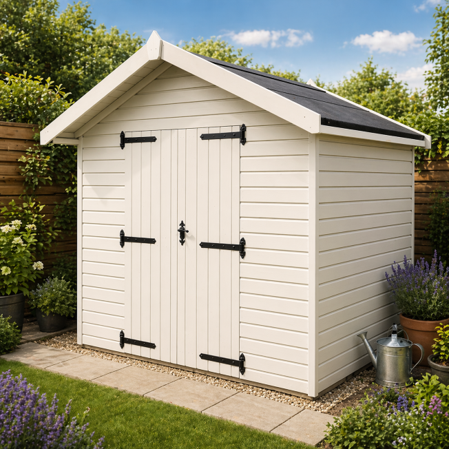 TGB Sovereign Cumbria Robust Apex Shed – painted finish option