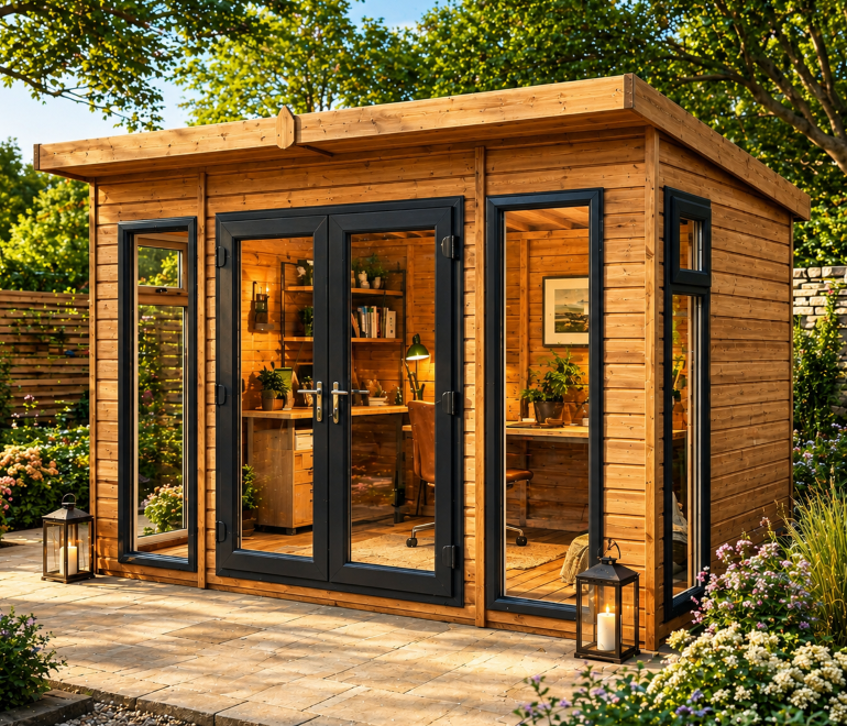TGB Sovereign Edinburgh Georgian Hipped Summerhouse – exterior view