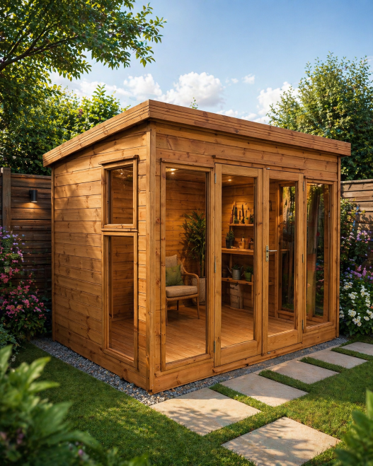 TGB Sovereign Essex Contemporary Summerhouse – exterior angle