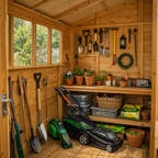 TGB Sovereign Rutland Apex Shed – interior view