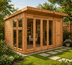 TGB Sovereign Sussex Combination Summerhouse – exterior view
