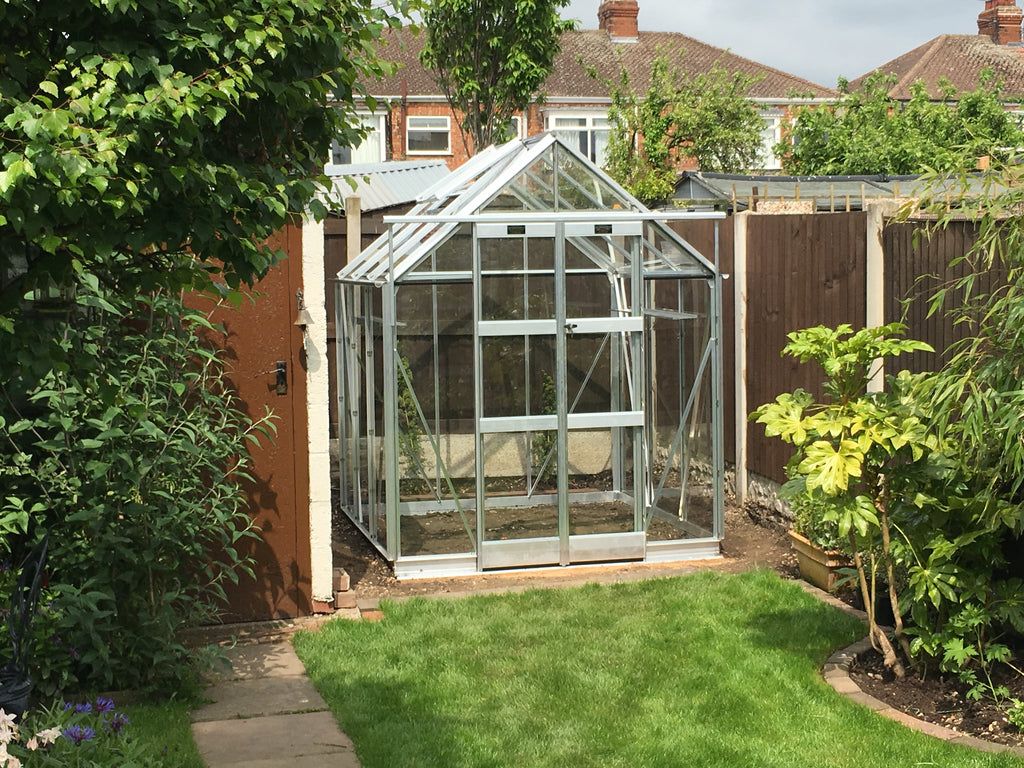 Elite Strata Greenhouse – silver finish