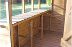 Shedlands Sunpent – integrated bench feature