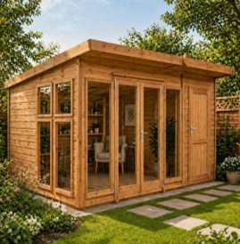 TGB Sovereign Sussex combination pent summerhouse