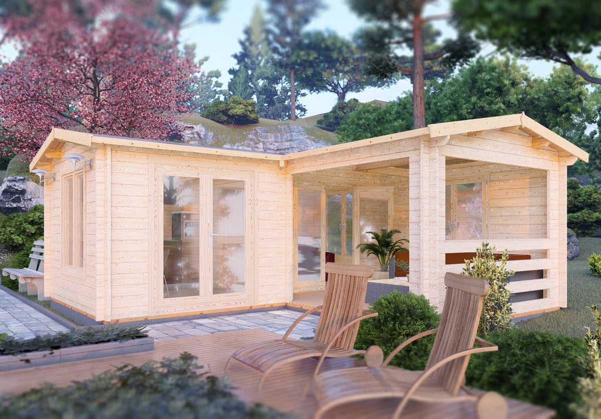 Shire Suzy 44mm Log Cabin
