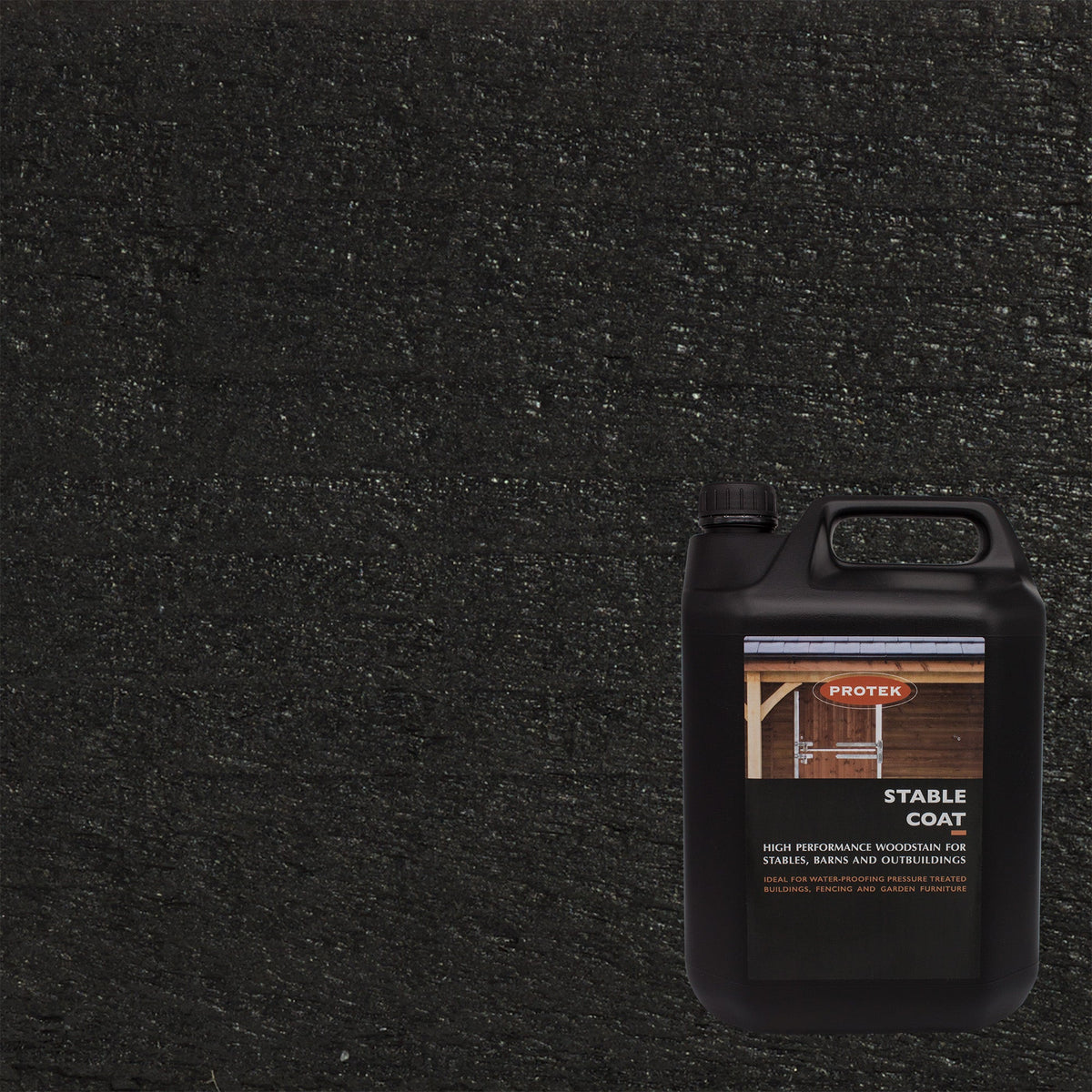 Protek Stable Coat - Black colour swatch