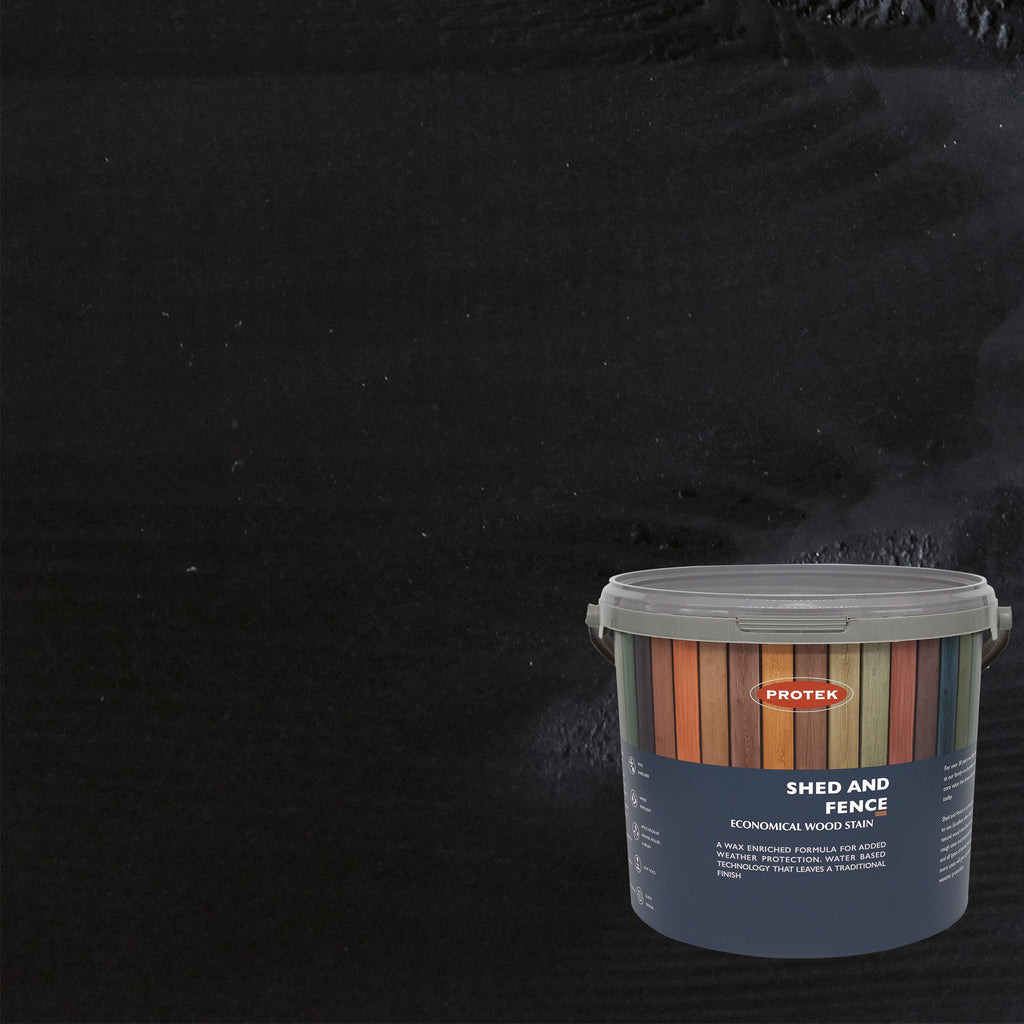 Protek Shed & Fence - Black colour swatch