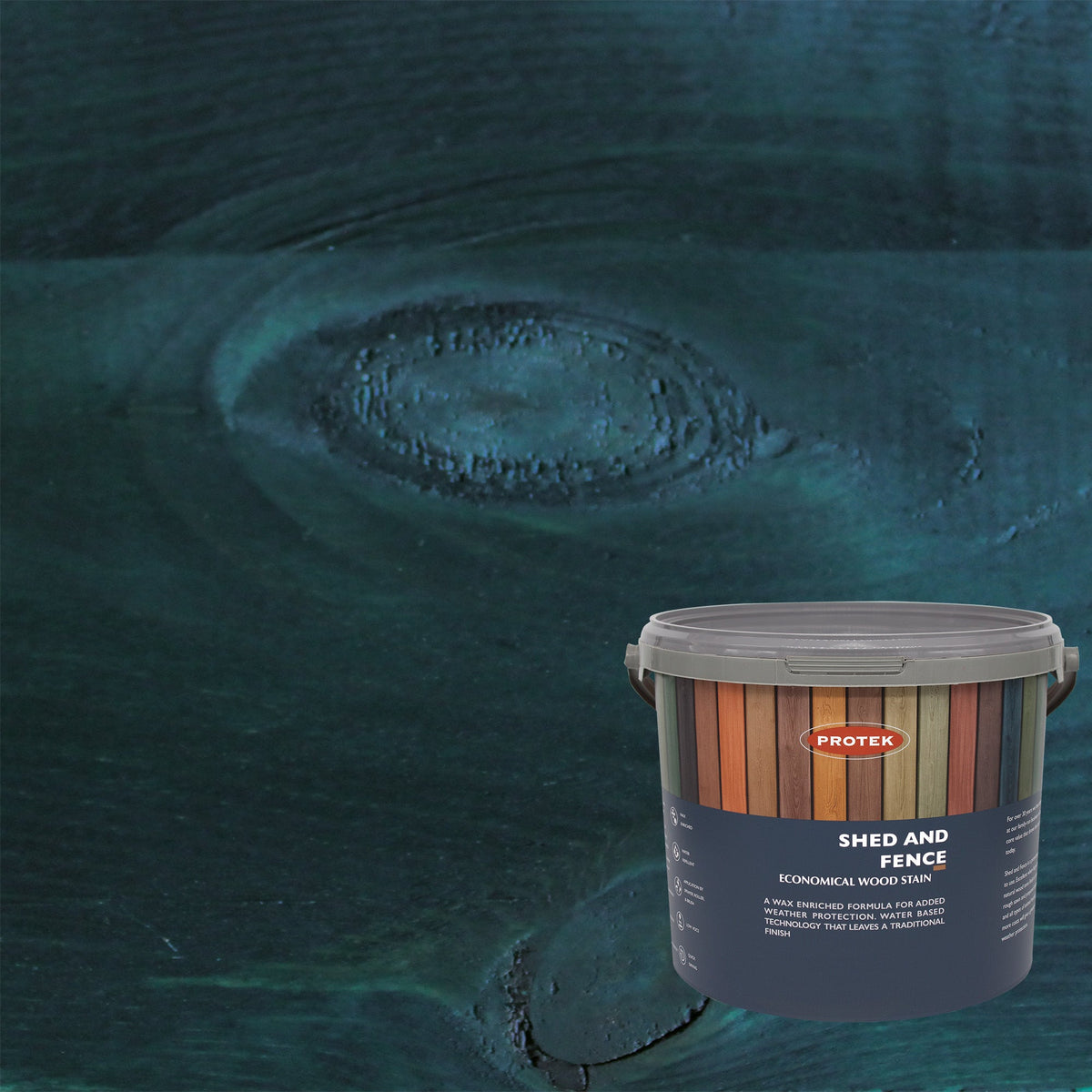 Protek Shed & Fence - Dark Blue colour swatch