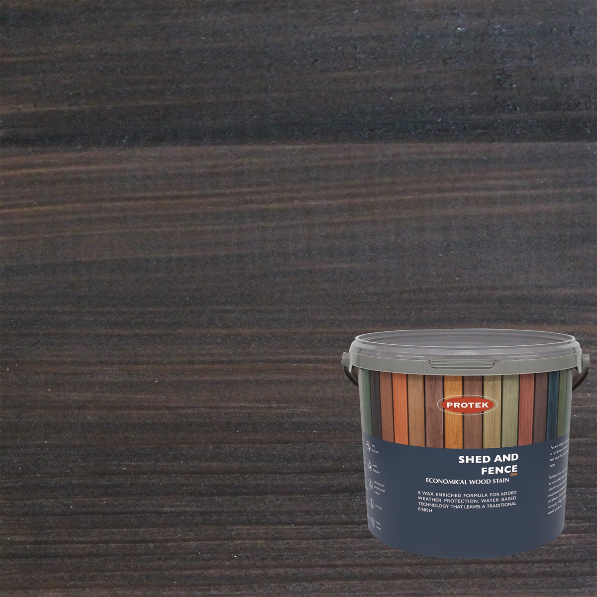 Protek Shed & Fence - Nut Brown colour swatch
