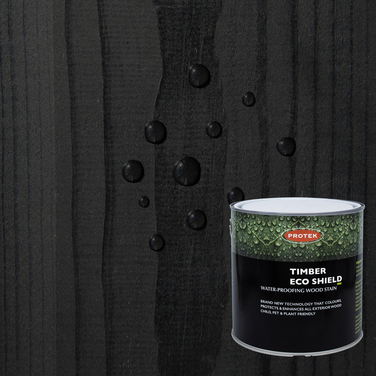Protek Timber Eco Shield - Black colour swatch