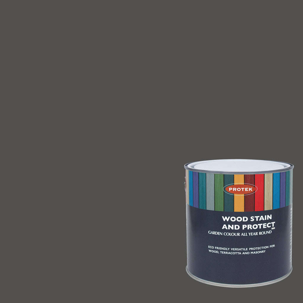 Protek Wood Stain & Protect - Charcoal colour swatch