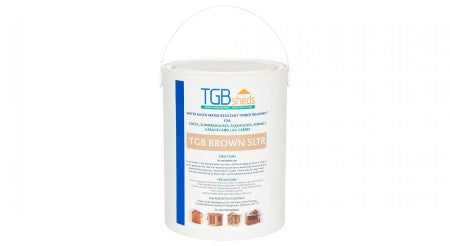 TGB – Shed Treatment 5 Litre (Brown)
