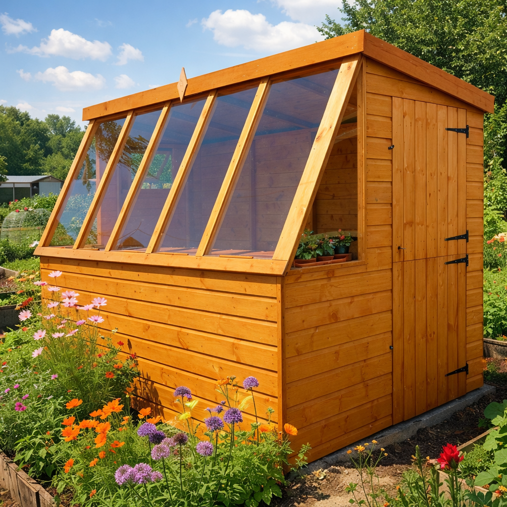A1 Traditional Potting Shed – exterior view