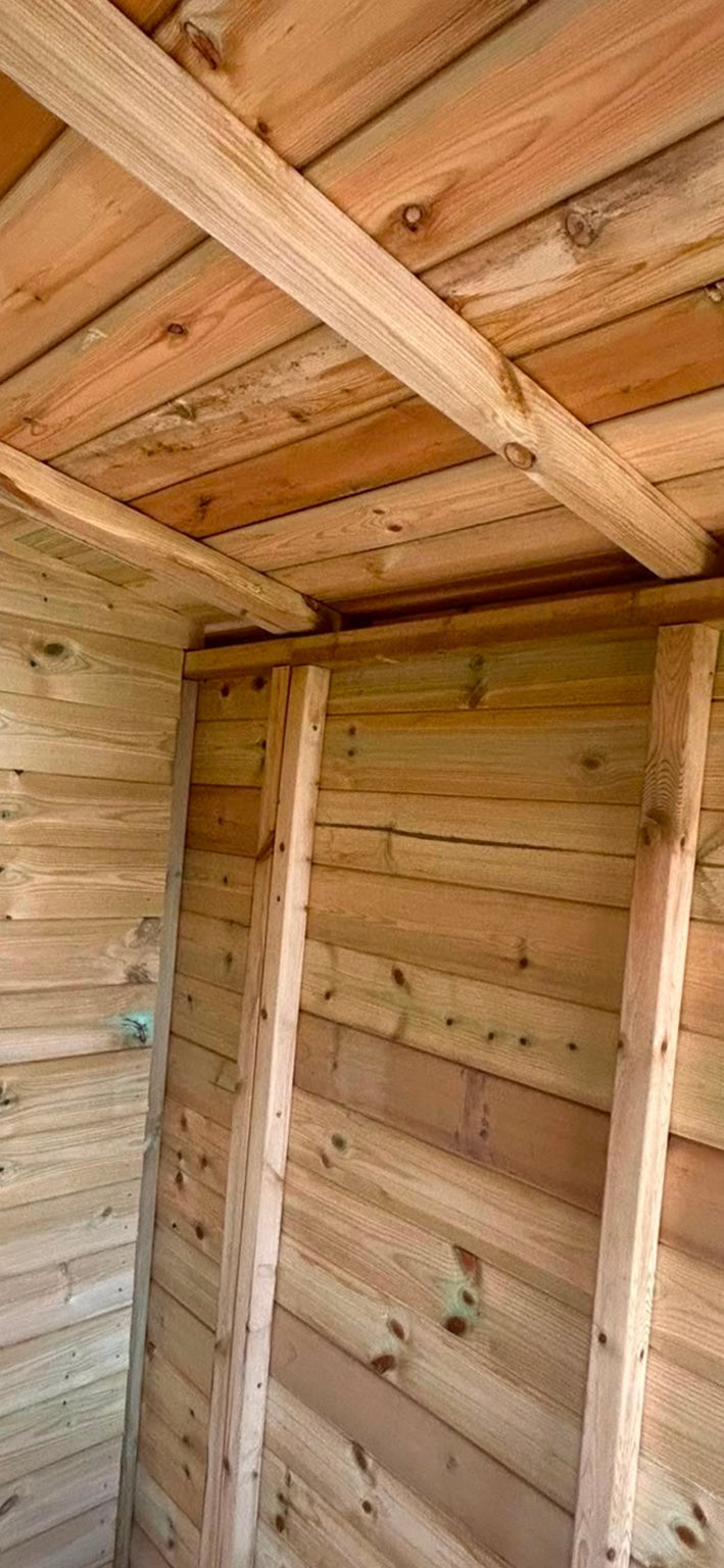 LOJ apex shed installed