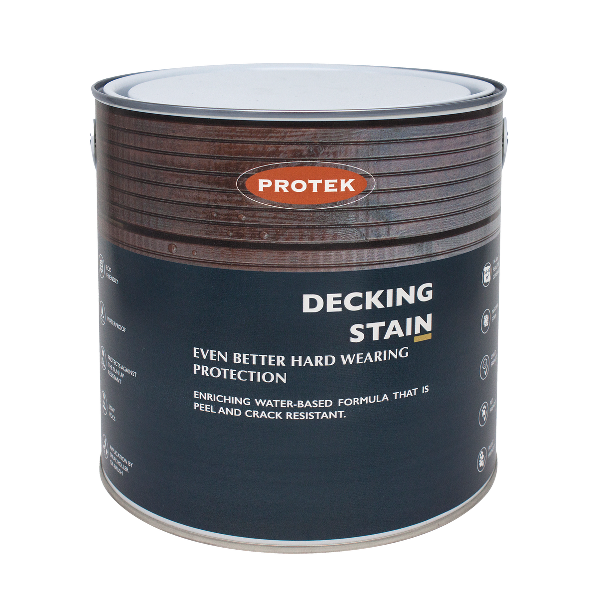 Protek Decking Stain 2.5L tin