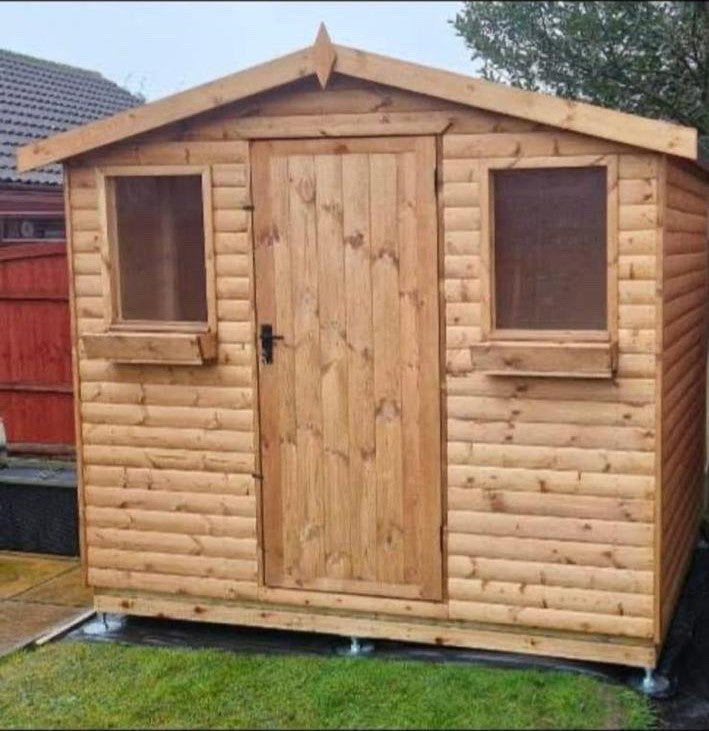 LOJ apex shed in Heritage 19mm log lap