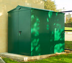 Asgard metal shed in a garden