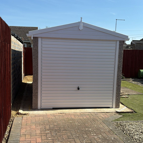Beeston concrete garage