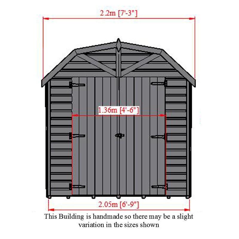 Shire Barn garden shed – image 3