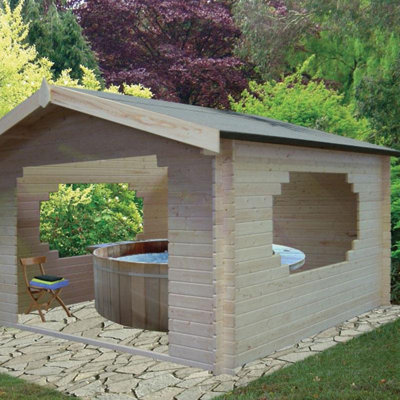 Shire Bere log cabin – without floor