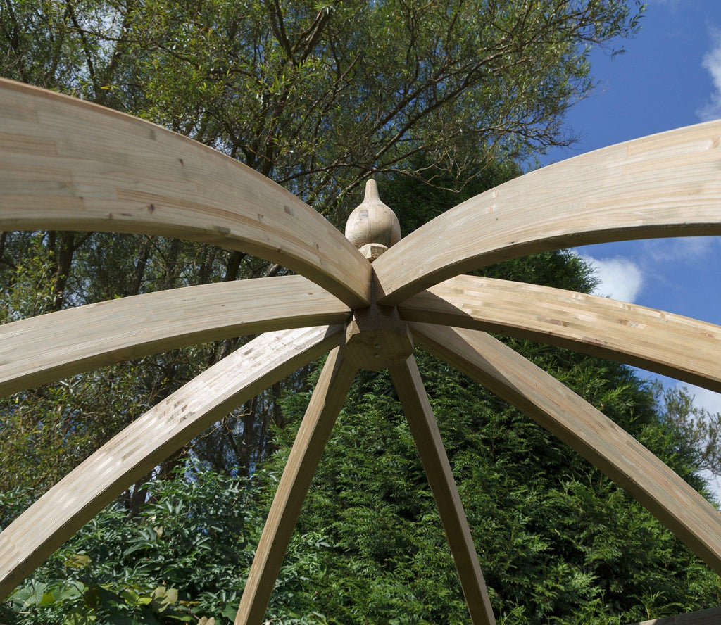 Shire Apollo curved pergola – view 4