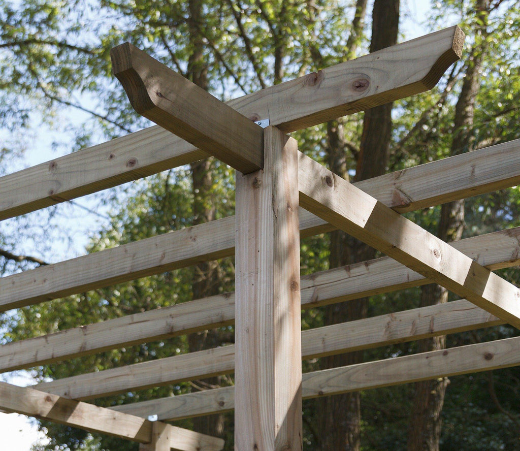 Shire Traditional square pergola – view 3