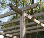 Shire Traditional square pergola – view 3