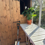 TGB Coppice Burnham Bolt-On Greenhouse – exterior angle