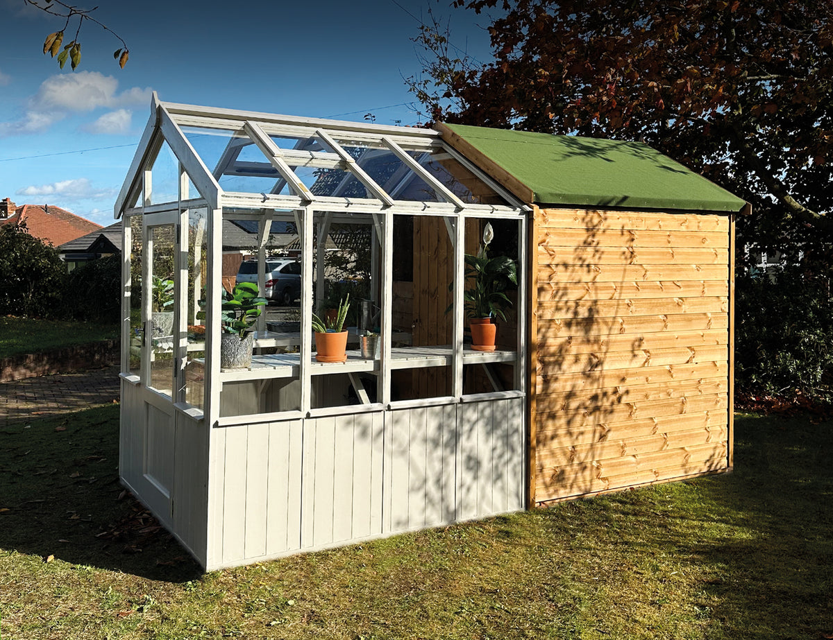 TGB Coppice Collection Burnham Bolt-On greenhouse