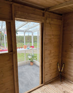 TGB Coppice Gisburn Combi Greenhouse – close-up detail