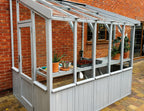 TGB Coppice Hatfield Lean-To Greenhouse – exterior view