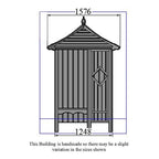 Shire 4x4 corner arbour – view 3