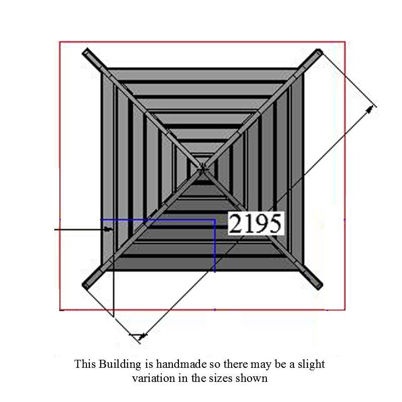 Shire 4x4 corner arbour – view 4