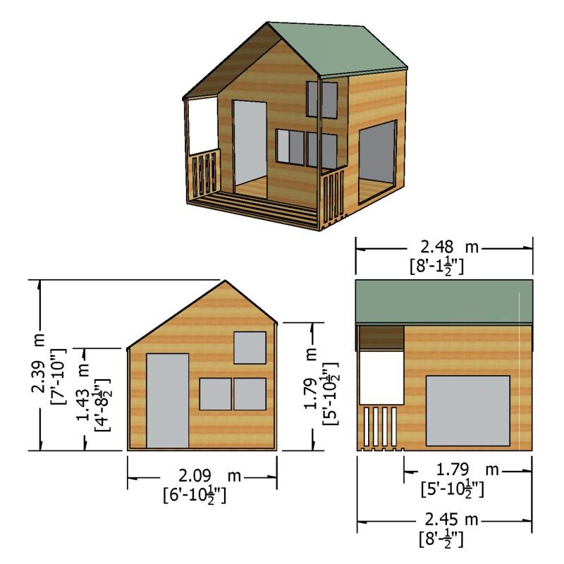 Shire Crib playhouse – image 2