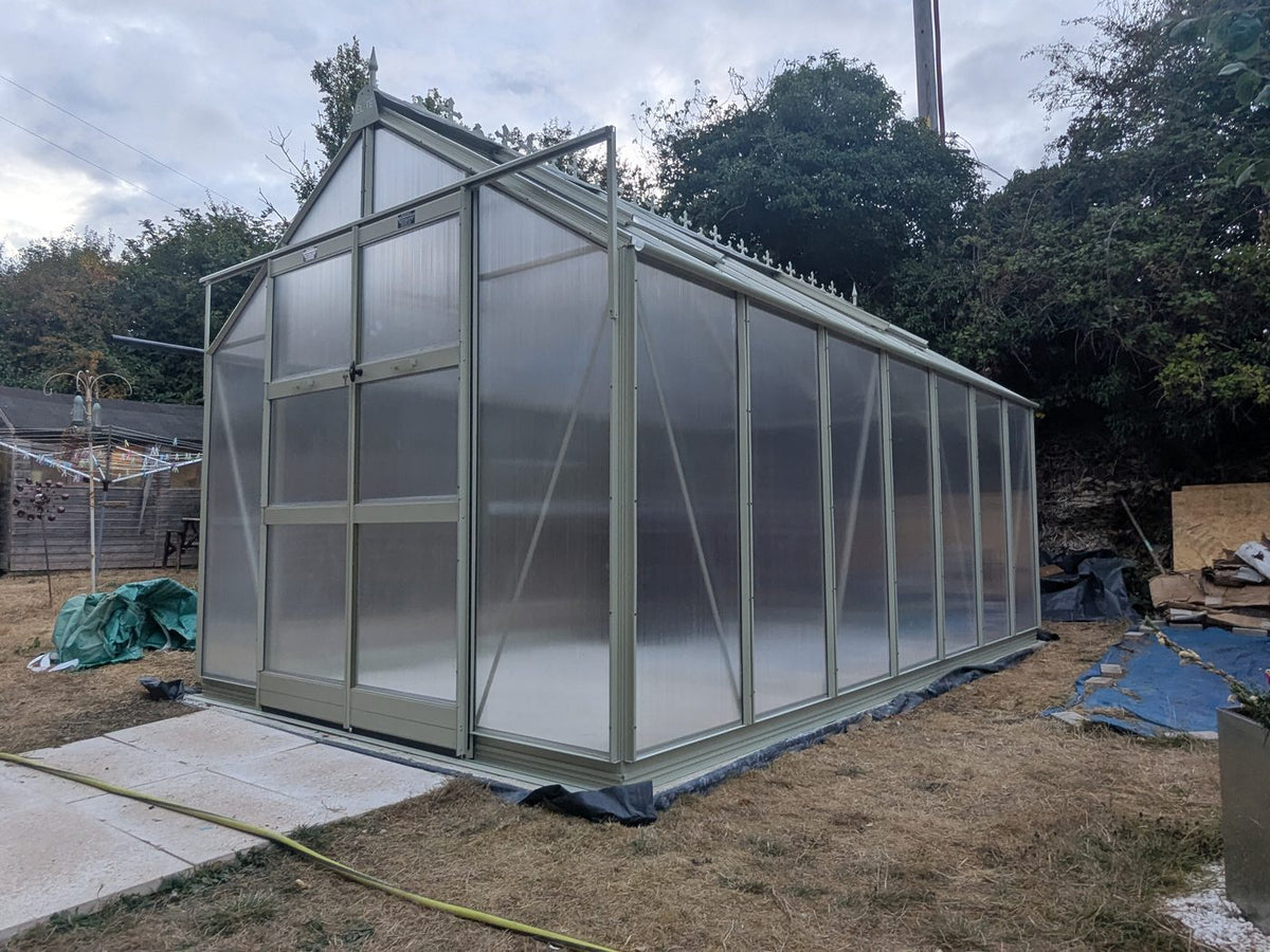 Elite Titan 800 Greenhouse – 8x14 customer installation