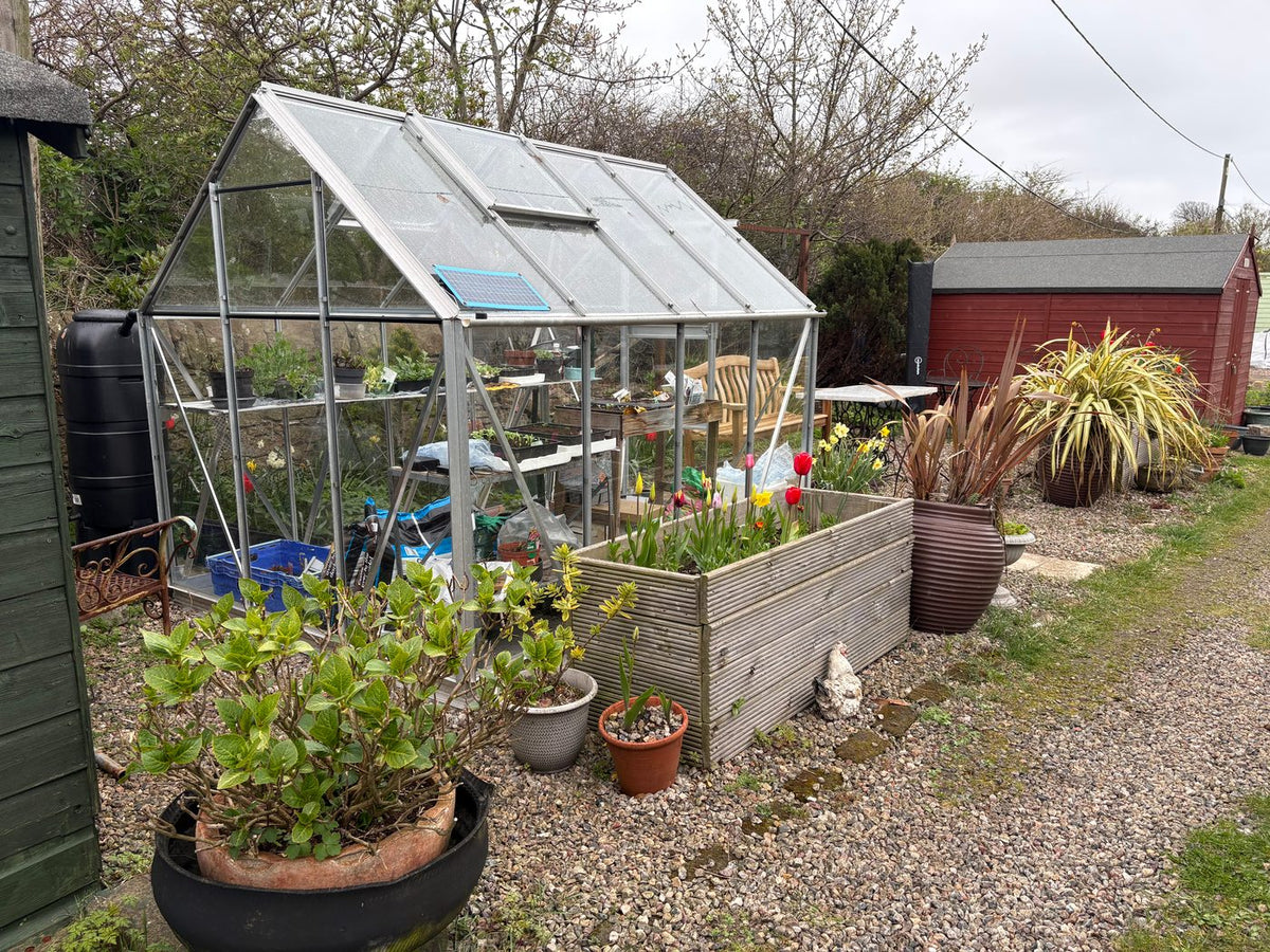 Elite Craftsman Greenhouse – second customer installation, Edinburgh