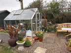 Elite Craftsman Greenhouse – customer installation, Edinburgh