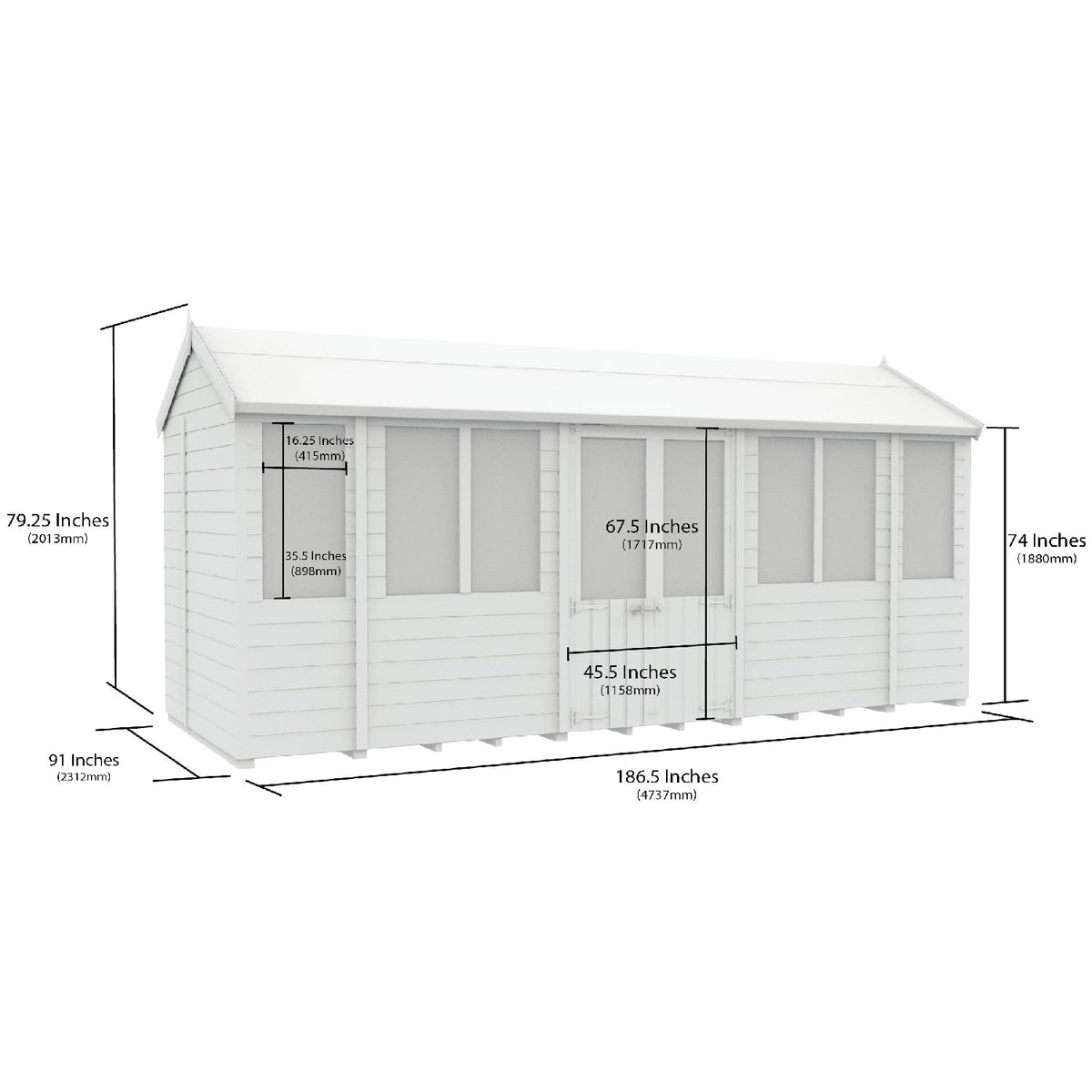DIY Sheds – Apex Summer House