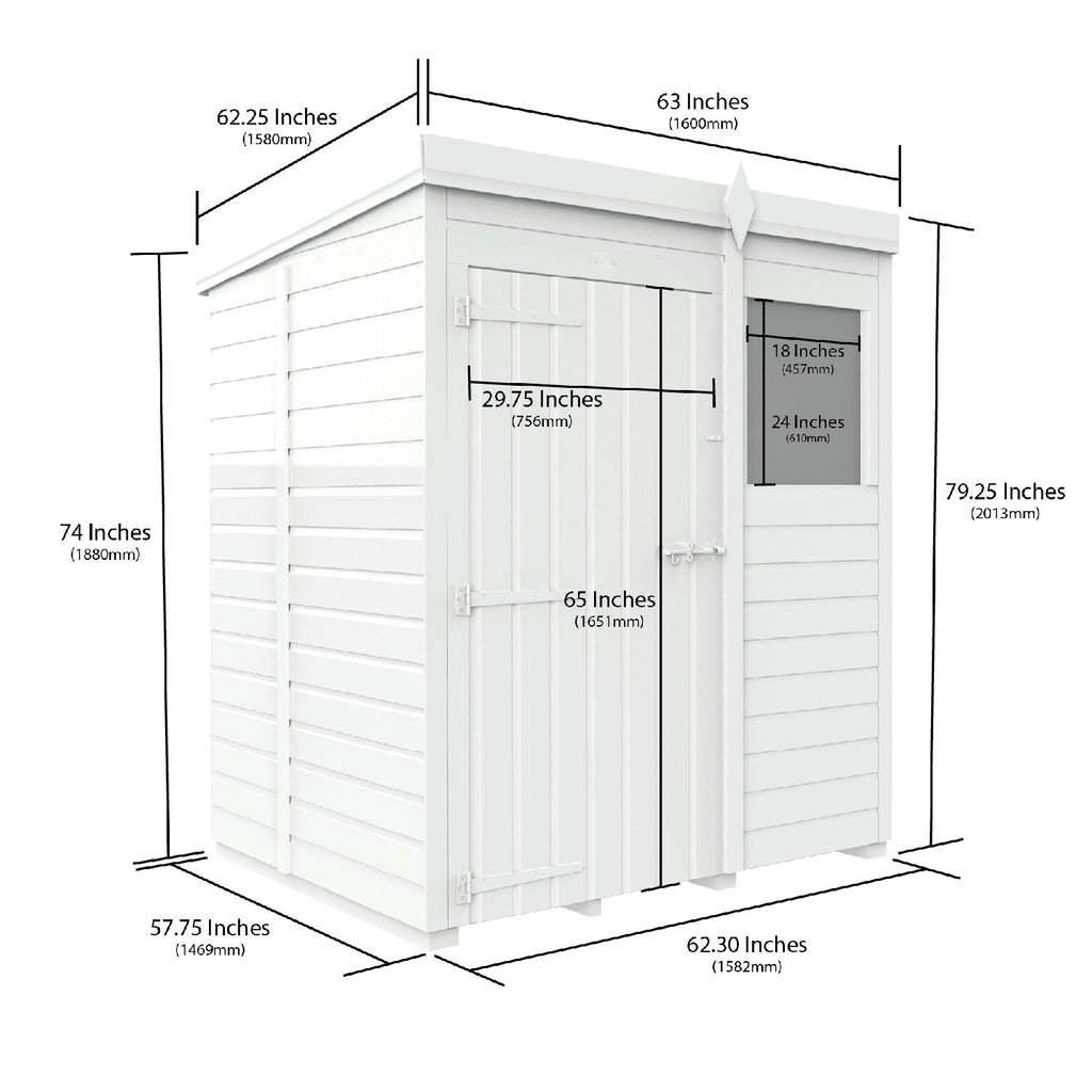 DIY Sheds – Security Pent Shed