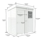 DIY Sheds – Security Pent Shed