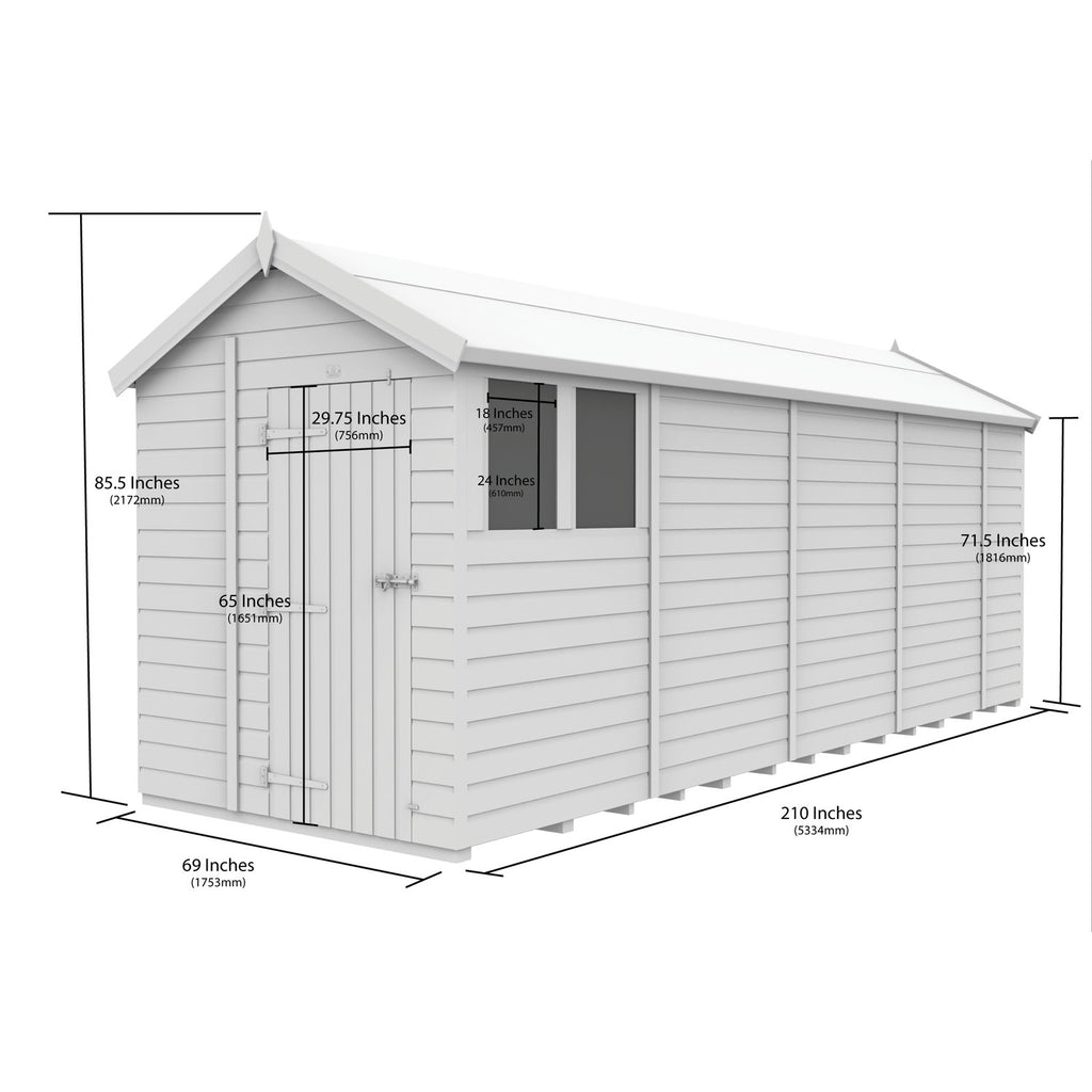 DIY Sheds – Security Apex Shed