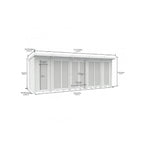 DIY Sheds – Pent Full Glass Summer House